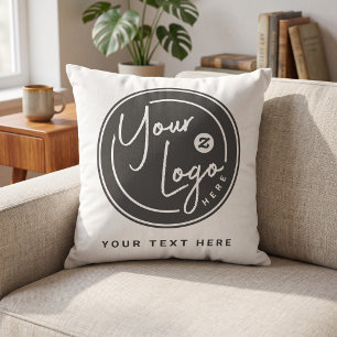 Cojín Decorativo Regalo con logotipo de empresa personalizado