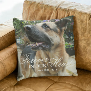 Cojín Decorativo Regalo conmemorativo de la foto del mascota   Para