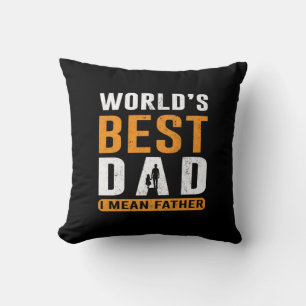 Cojín Decorativo Regalo de abuelo Quiero decir padre