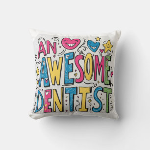 Cojín Decorativo Regalo de agradecimiento a dentista