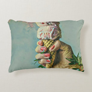 Cojín Decorativo Regalo de amante de los helados