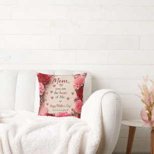 COJÍN DECORATIVO REGALO DE AMOR PARA EL DÍA DE LA MADRE 
