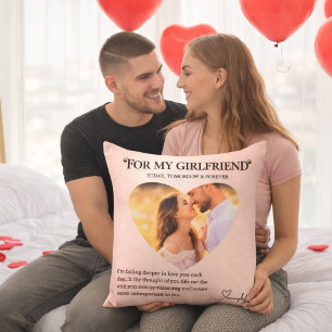 Cojín Decorativo Regalo de amor para parejas en el Día de San Valen