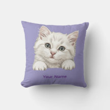 Regalo de Arte de Gatito Personalizado con Nombre 