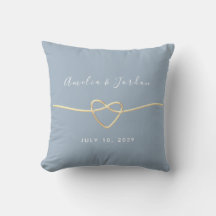 Regalo de boda moderno dusty blue