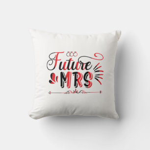 Cojín Decorativo Regalo de Boda Señora Futuro