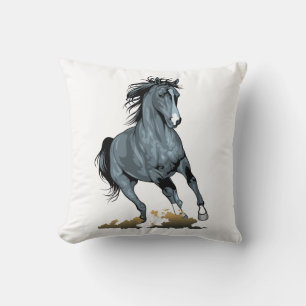 Cojín Decorativo Regalo de caballo lindo Ecuestre Poni Semental Occ