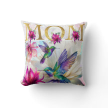 Regalo de colibrí para mamá vibrante