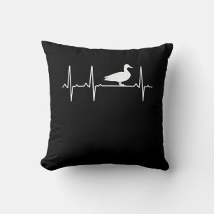 Cojín Decorativo Regalo De Corazón De Mallard Para Ave Pato De Pato