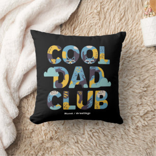 Cojín Decorativo Regalo de cumpleaños del Día del Padre Funny del C