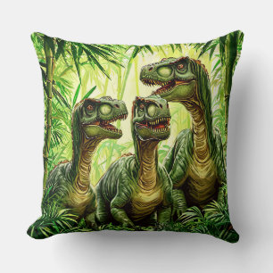 Cojín Decorativo 🦖😈 Regalo de decoración de aventura de dinosauri