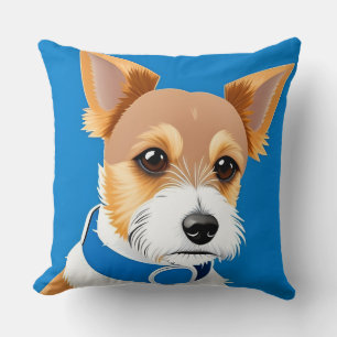 Cojín Decorativo Regalo de decoración para el hogar de perro lindo 
