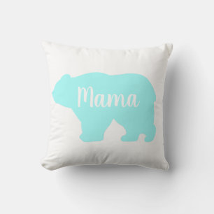Cojín Decorativo Regalo de Día de la Madre de diseño de oso dulce M