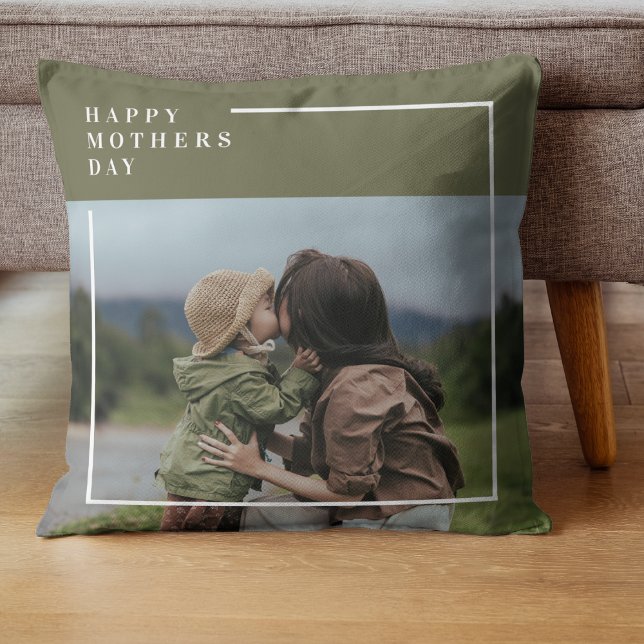Cojín Decorativo Regalo de Día de la Madre fotográfico personalizad (Subido por el creador)