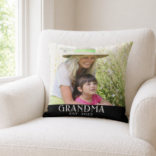 Cojín Decorativo Regalo de Foto Establecido para Abuela