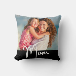 Cojín Decorativo Regalo de foto para mamá Est.