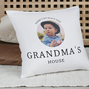 Cojín Decorativo Regalo de foto recuerdo de abuela linda