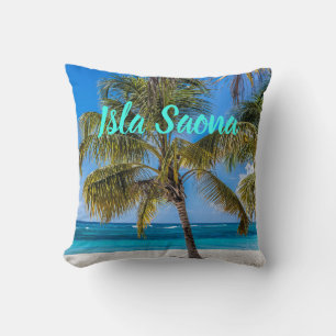 Cojín Decorativo Regalo de Isla Saona Beach República Dominicana