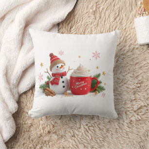Cojín Decorativo Regalo de Navidad Feliz 