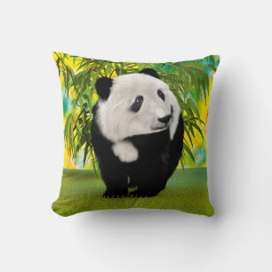 Cojín Decorativo Regalo de oso panda adorable Kawaii para amantes d