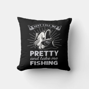 Cojín Decorativo Regalo de pescadores llámame pesca de Bonito