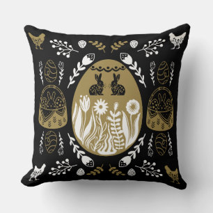 Cojín Decorativo Regalo de vacaciones de Pascua de Abril