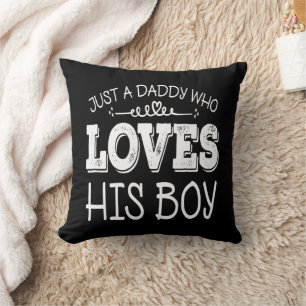 Cojín Decorativo Regalo del Día del Padre para Papá que Ama a su Hi