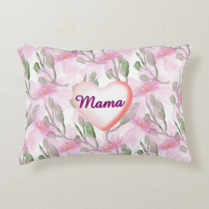 Cojín Decorativo Regalo floral personalizado y hecho a medida con a