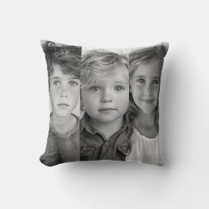 Cojín Decorativo Regalo fotográfico de nietos o hijos