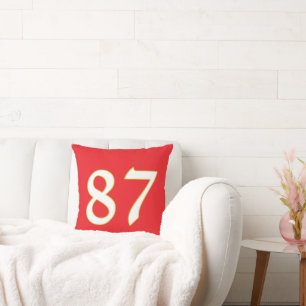 Cojín Decorativo regalo gracioso para todos los fans jugador número