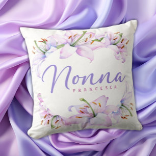 Cojín Decorativo Regalo italiano personalizado para abuela
