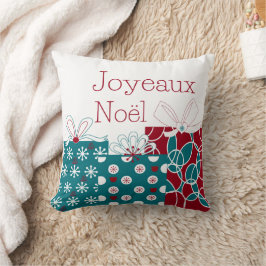 Cojín Decorativo Regalo Joyeaux Noel French Louisiana Cajun