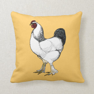 Cojín Decorativo Regalo ligero del gallo de Brahma para el granjero