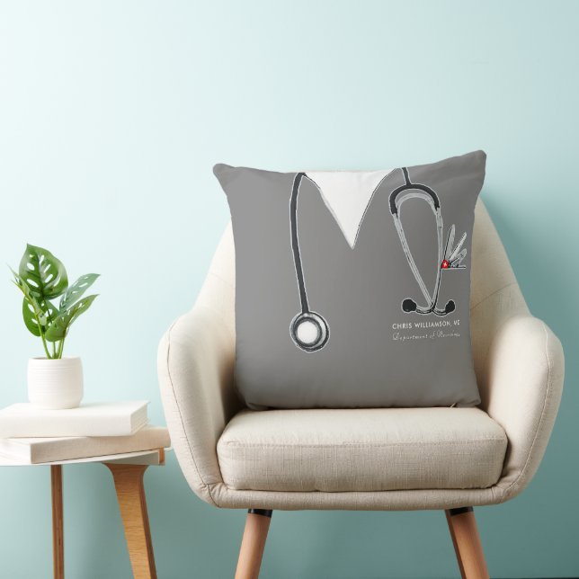 Cojín Decorativo Regalo Médica único (Silla)