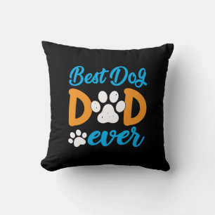 Cojín Decorativo Regalo para abuelo   Mejor papá de perro