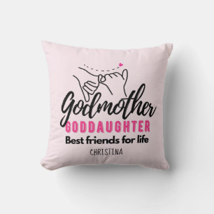 Cojín Decorativo Regalo para ahijada Motivación Ánimo NOMBRE