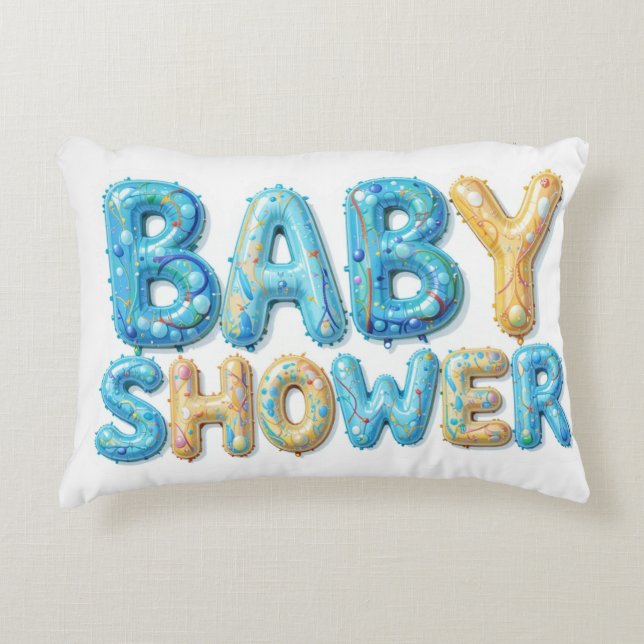 Cojín Decorativo Regalo para baby shower (Anverso)