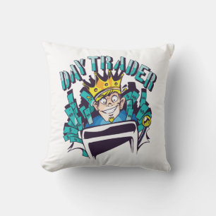 Cojín Decorativo Regalo para Day Trader