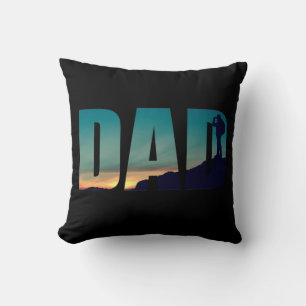 Cojín Decorativo Regalo para papá que hace senderismo