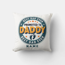 Cojín Decorativo Regalo Personalizado con Nombre para Papá