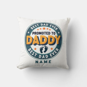Cojín Decorativo Regalo Personalizado con Nombre para Papá