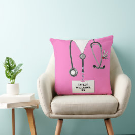 Cojín Decorativo Regalo personalizado de graduación de enfermeras
