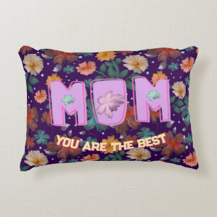 Cojín Decorativo Regalo personalizado del día de la madre lumbar