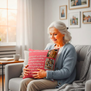 Cojín Decorativo Regalo Personalizado para Abuela - Abrazo que Dura