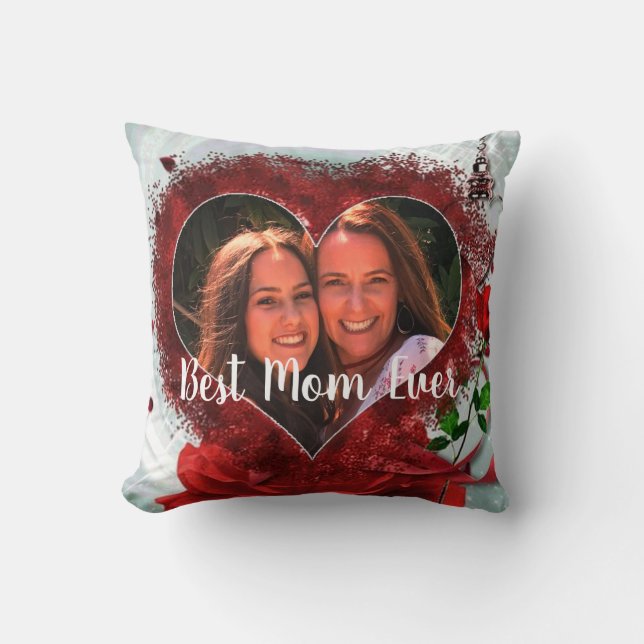 Cojín Decorativo Regalo personalizado para cumpleaños, novia, Boda (Anverso)