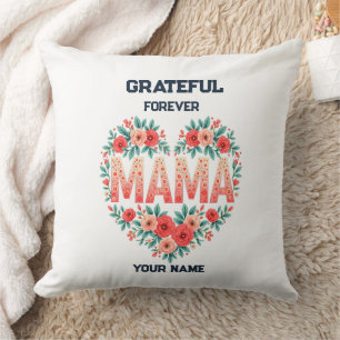 Cojín Decorativo Regalo Personalizado para Mamá Diseño de Nombre