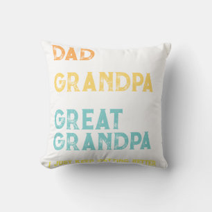 Cojín Decorativo Regalo personalizado para padre o abuelo que siemp