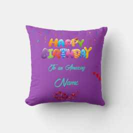 Cojín Decorativo Regalo personalizado Pillow para celebraciones de