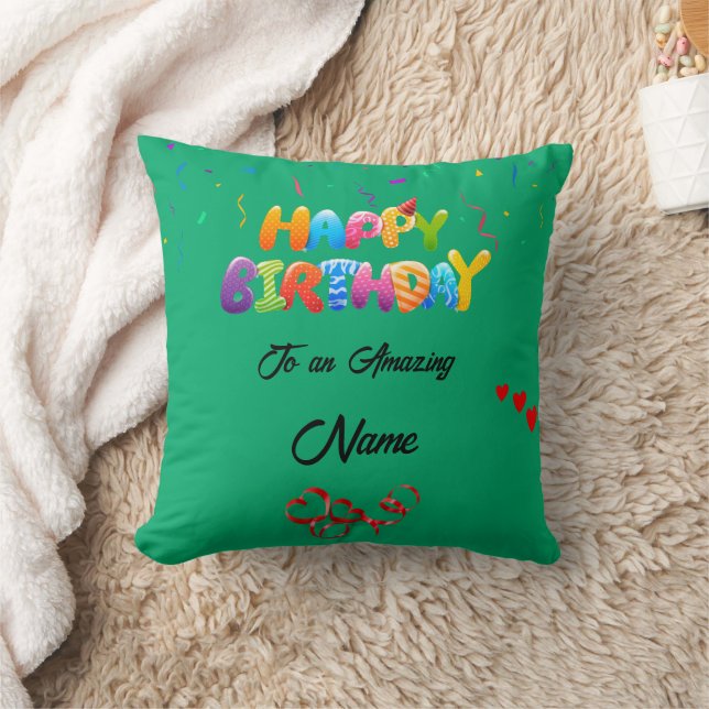 Cojín Decorativo Regalo personalizado Pillow para celebraciones de  (Manta)