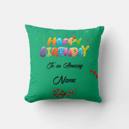 Cojín Decorativo Regalo personalizado Pillow para celebraciones de